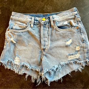 Blank NYC Distressed Jean Shorts - Size 25